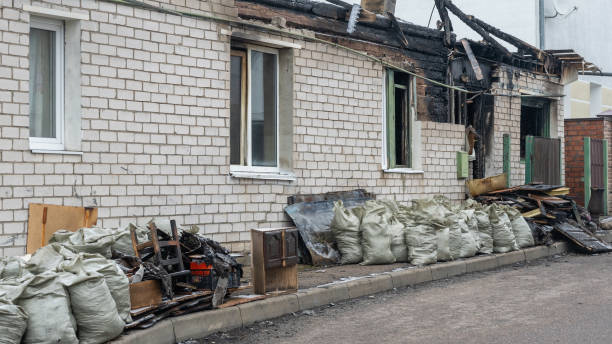 Professional Fire Damage Removal technician working in El Mirage, AZ